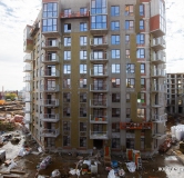 Ход строительства дома 8, корпус 1.5 в ЖК Таланты -