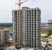 Ход строительства дома № 20, корпус 1 (A) в ЖК Отличие -