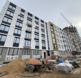 Ход строительства дома 30 в ЖК Гармония -