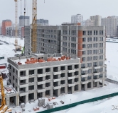 Ход строительства дома № 2, корпус 1, этап 3.1 в ЖК Скандиа. Квартал в Комарово Парк -