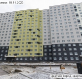 Ход строительства дома 132, корпус 228.3 в ЖК Цветной Город -