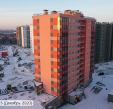 Ход строительства дома 114, корпус 12.3 в ЖК Ручьи -