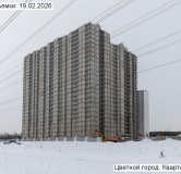 Ход строительства дома 15, корпус 353.1 в ЖК Цветной Город -