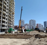 Ход строительства дома Литер А в ЖК Алые Паруса -