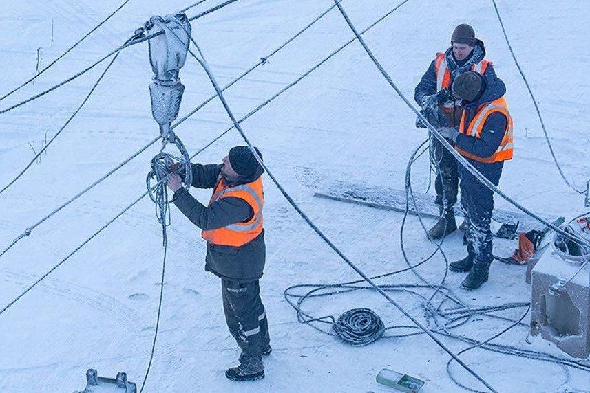 Энергетиков Дона перевели в режим повышенной готовности из-за снегопада - фото 1
