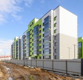 Ход строительства дома 18 в ЖК Счастье -