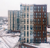 Ход строительства дома 1 в ЖК Респект -