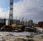 Ход строительства дома 10 в ЖК Гринвилл -