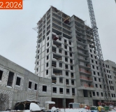 Ход строительства дома 50 в ЖК Фриссон -