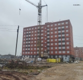 Ход строительства дома 3 в ЖК По ул. Некрасова -