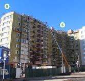 Ход строительства дома 3, секция 5,6 в ЖК Символ -