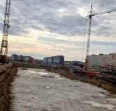 Ход строительства дома 5 в ЖК Уют-Парк -