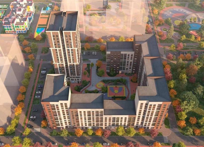 Дом Литер 11, корпус 2 в Умный квартал smartpolét (Полёт) - фото 1