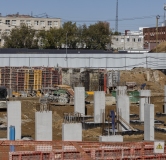 Ход строительства дома 1 в ЖК Атлас Юник -