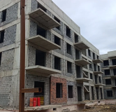 Ход строительства дома Литер 4 кв 9.1 в ЖК Усадьба Гостагаевская -