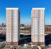 Ход строительства дома № 29, корпус 2 в ЖК QUATTRO (КВАТТРО)  -