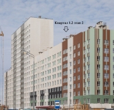 Ход строительства дома № 1.2-2 в ЖК РеФорма Оптимум -