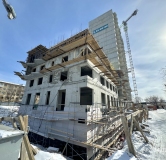 Ход строительства дома 2 в ЖК Аквамарин (Авторский дом на Донской) -