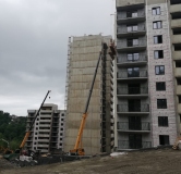 Ход строительства дома Литер 6 в ЖК Горный Квартал -