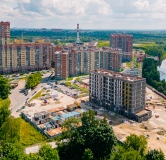 Ход строительства дома 30 в ЖК Живи! в Рыбацком -