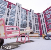 Ход строительства дома 1 в ЖК Конфетти -