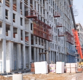 Ход строительства дома 1 в ЖК Главные Роли -