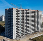 Ход строительства дома 25, корпус 1 в ЖК Хито -