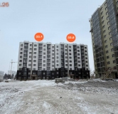 Ход строительства дома 33 в ЖК Авиатоr -