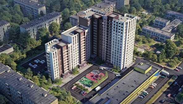 Жилой комплекс «Каскад на Ленина» в Нижнем Новгороде