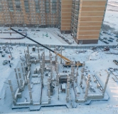 Ход строительства дома 3.2.1 в ЖК Остров на Норильской -