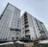 Ход строительства дома 2 в ЖК Статный -