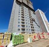 Ход строительства дома литер 10 в ЖК Novaland -
