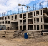 Ход строительства дома 10, корпус 3 в ЖК Кронфорт. Центральный -