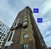 Ход строительства дома 3 в ЖК Зенит (Zenith) -