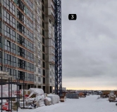 Ход строительства дома Литер 3 в ЖК Притяжение -