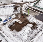 Ход строительства дома 10, корпус 3 в ЖК Остров-сад -