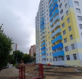 Ход строительства дома № 7, Б-2-4 в ЖК Волжские паруса	 -