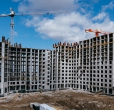 Ход строительства дома № 1491 (ГП-2) в ЖК Мятный -