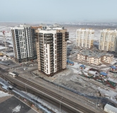 Ход строительства дома № 1 в ЖК Кедр -