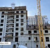 Ход строительства дома секция 1 в ЖК Вектор премиум-квартал -