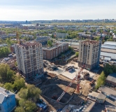 Ход строительства дома 2, корпус 1 в ЖК Биография -