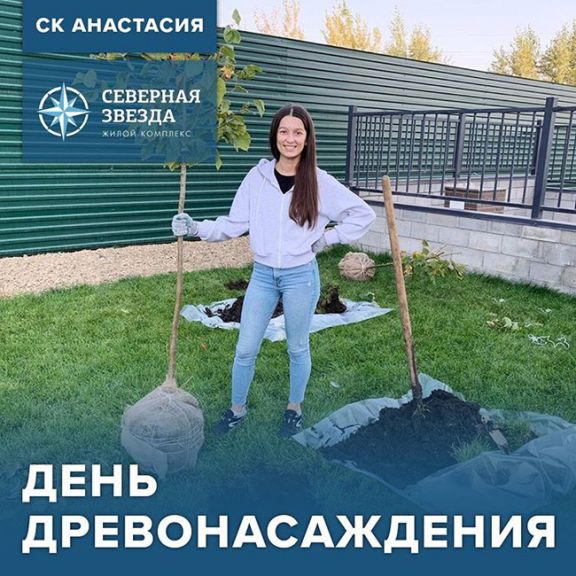 СК «Анастасия» приняла участие в высадке деревьев в Батайске