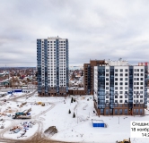 Ход строительства дома к 18 в ЖК Сподвижники -