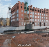 Ход строительства дома Литер 21 в ЖК Свой Берег -