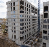 Ход строительства дома Литер 4.2 в ЖК Патрики -