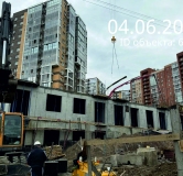 Ход строительства дома 14 в ЖК Верба -