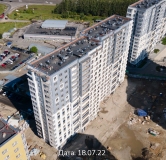 Ход строительства дома ГП-49 в ЖК Преображенский на Московском -