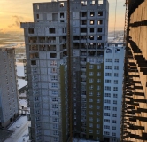 Ход строительства дома 1 в ЖК Q на Кулагина -
