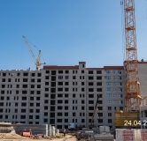 Ход строительства дома 3.1 в ЖК Кантри -