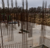 Ход строительства дома 114ю, поз.2, 1 этап в ЖК Флора (FLORA) -